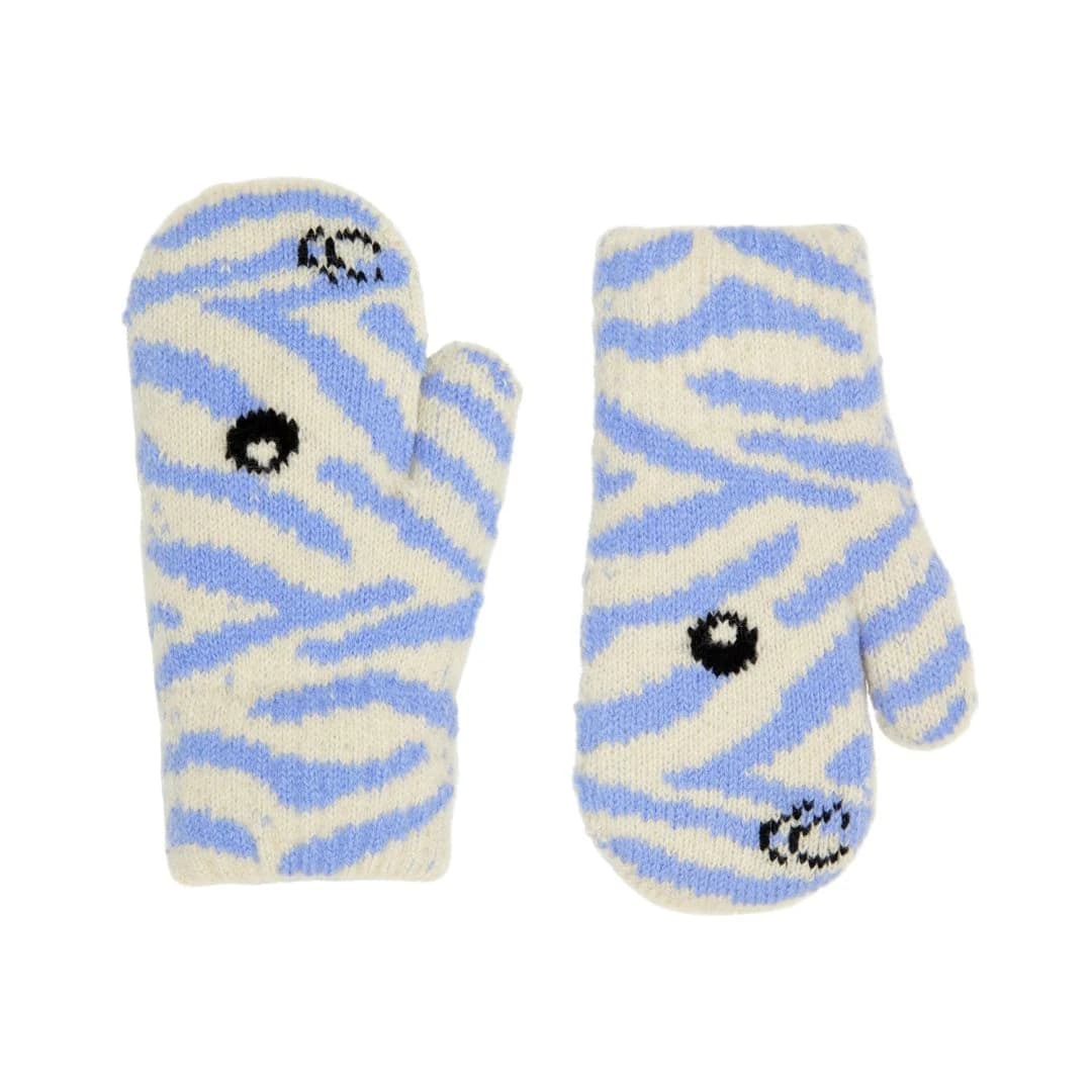 Molo Варежки Kenau, цвет Zebra Blue