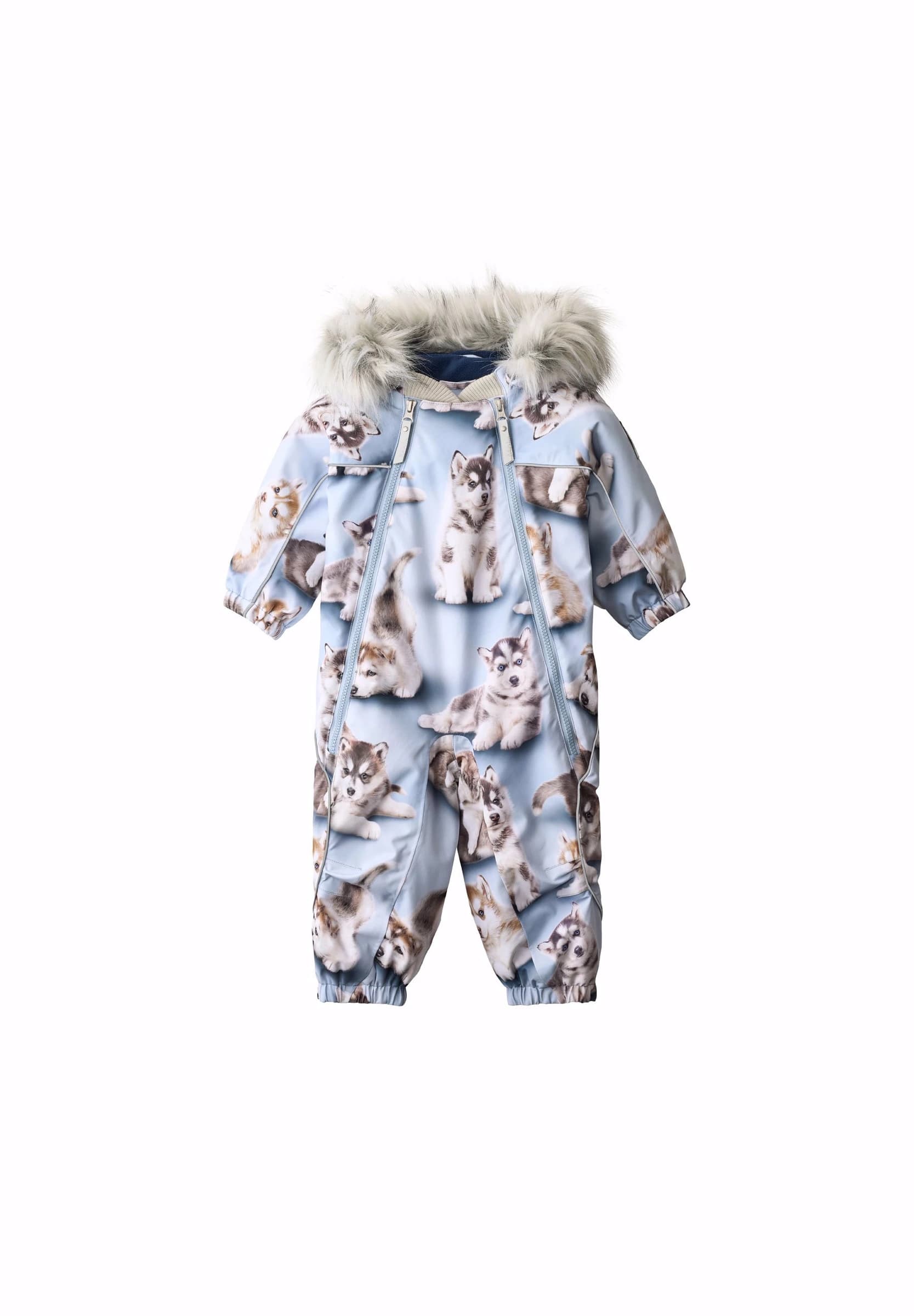 Molo Комбинезон Pyxis Fur, цвет Husky Cubs