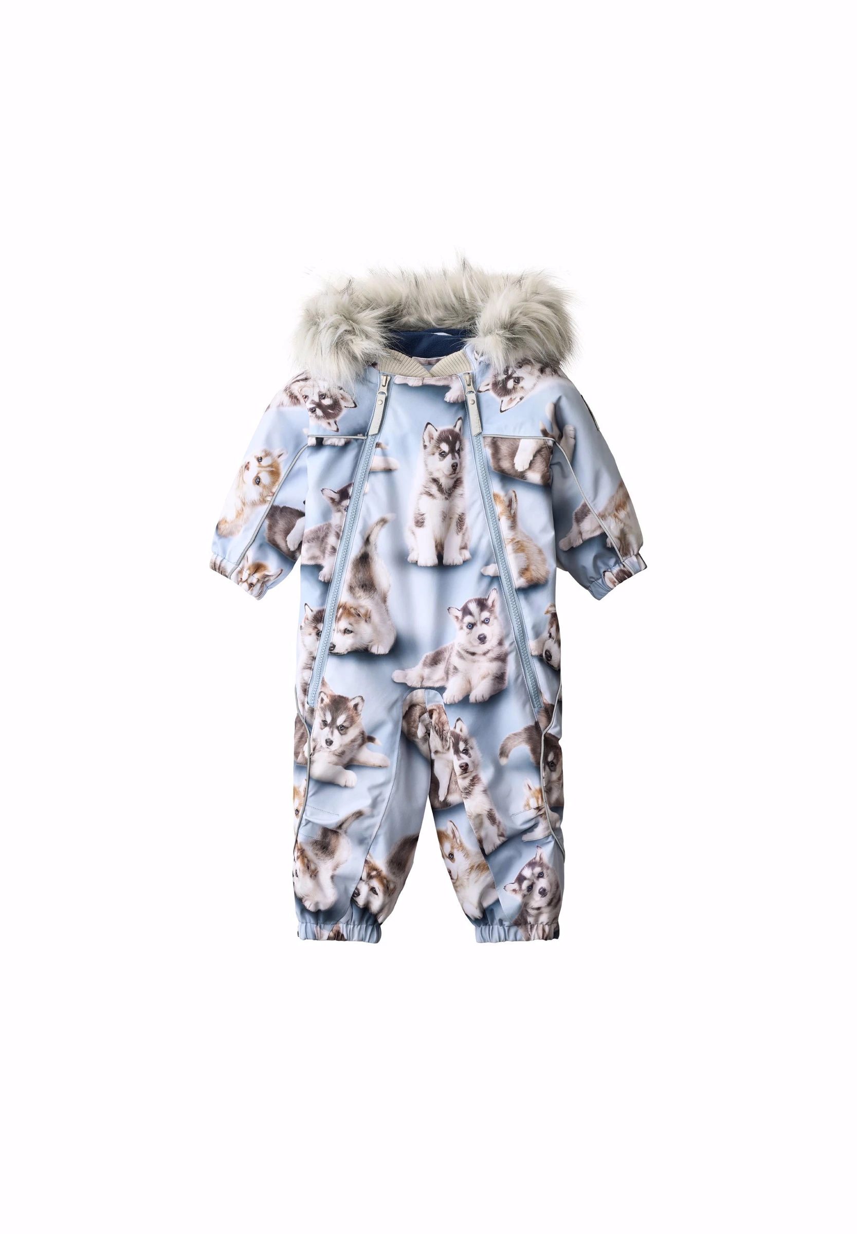 Molo Комбинезон Pyxis Fur, цвет Husky Cubs