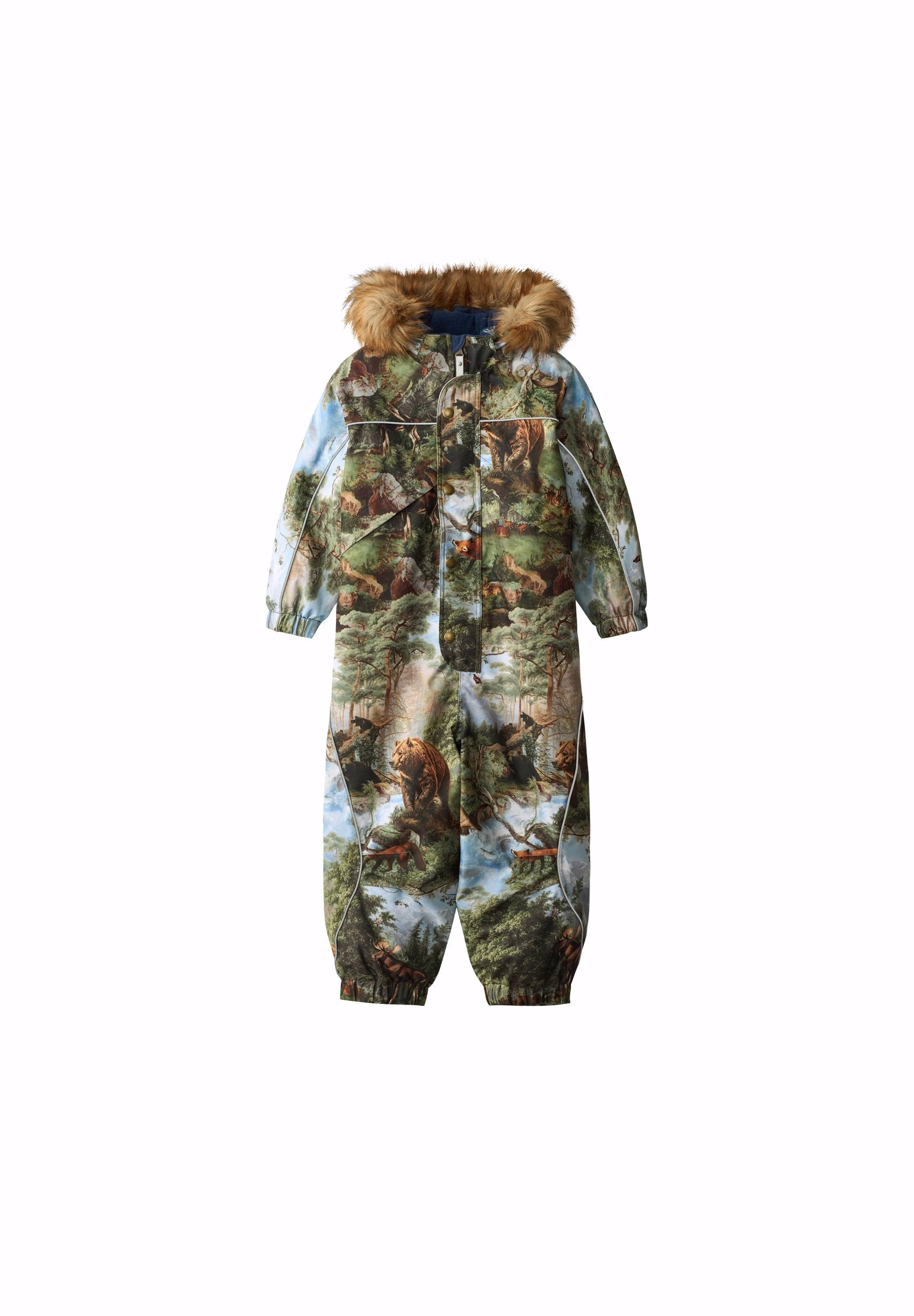 Molo Комбинезон Polaris Fur, цвет Forest Art